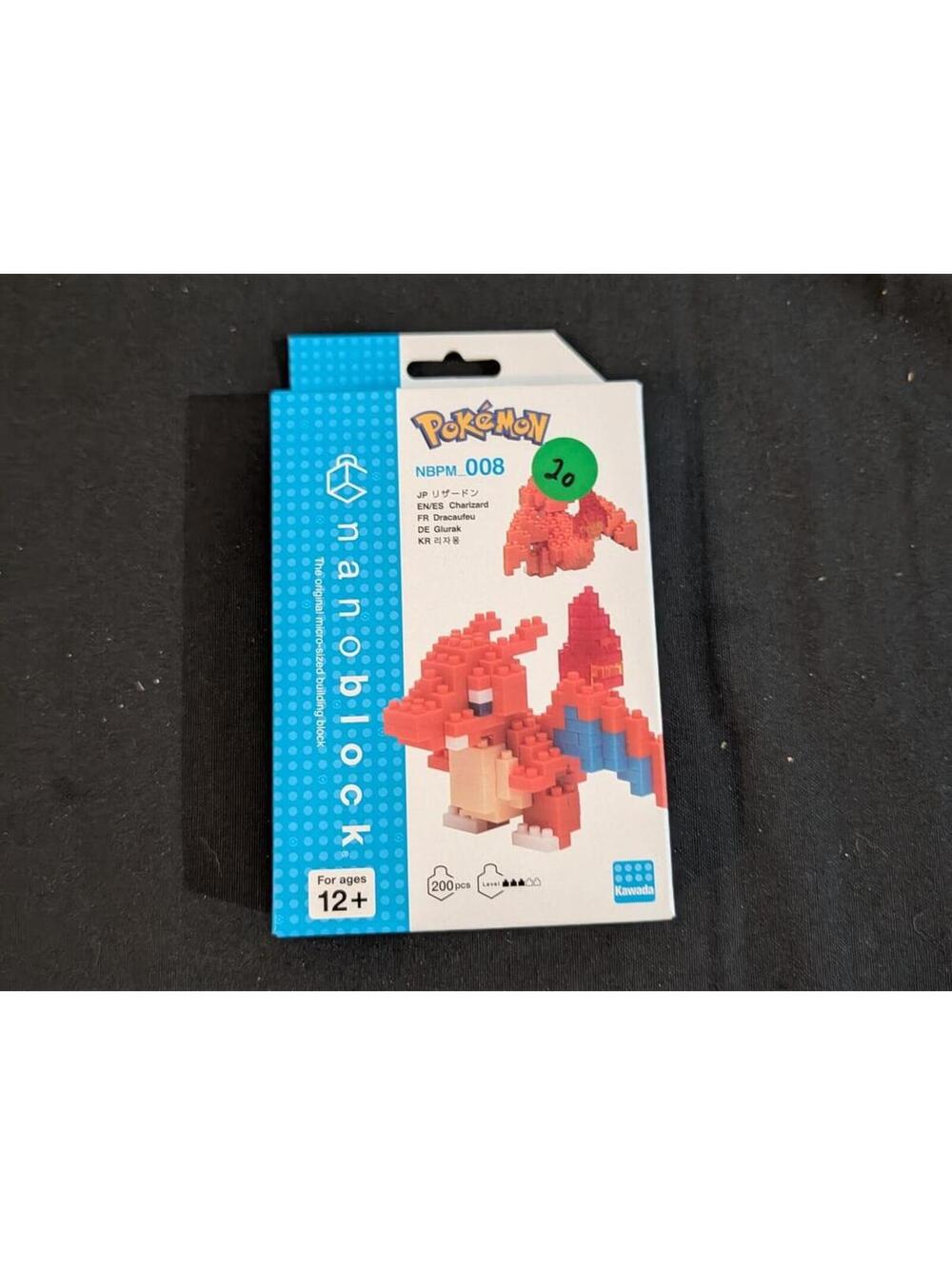 Pokémon Charizard Nanoblock Building Set NBM-008